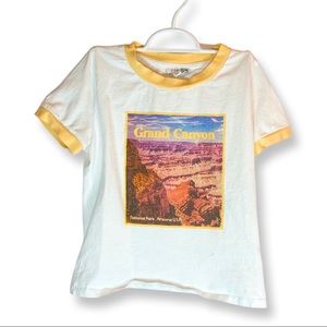 Top Shop Vintage Style Grand Canyon Tee, Size XS.